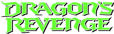 Dragon's Revenge logo for Sega Mega Drive